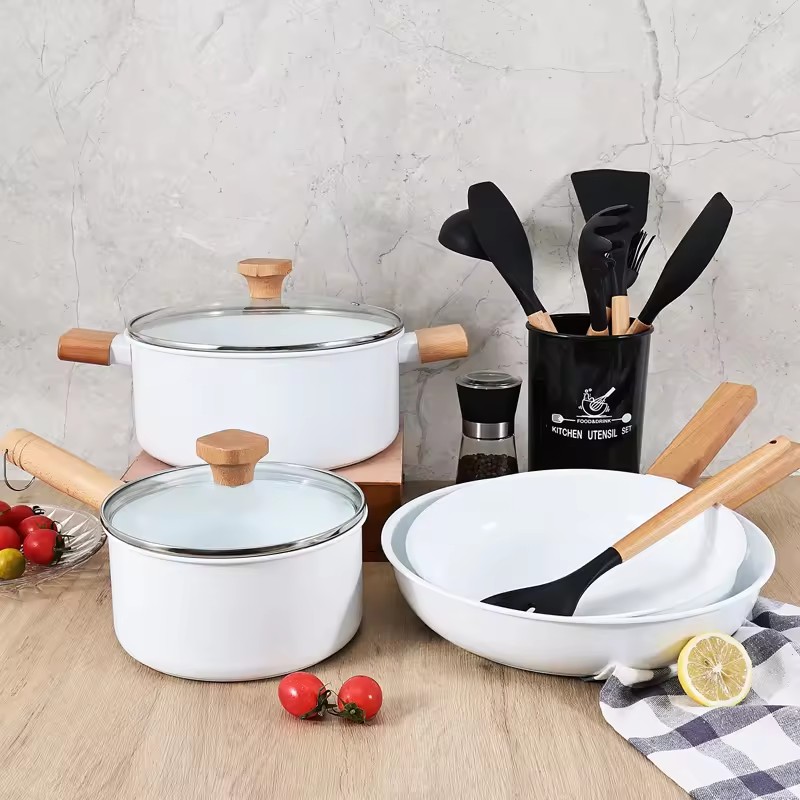 Aluminum Cooking Pot And Pan Non Stick Cookware Sets